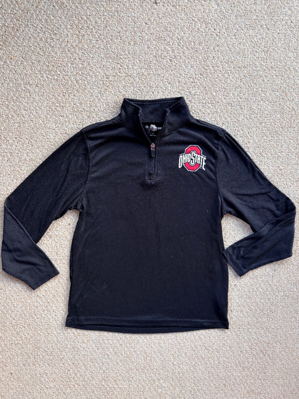 Official Ohio State University Merchandise Quarter-zip Pullover Size Small